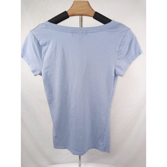 Bundle of Two (2) Derek Heart Women's Short Sleeve Grey & Purple Tops Medium - Picture 11 of 13